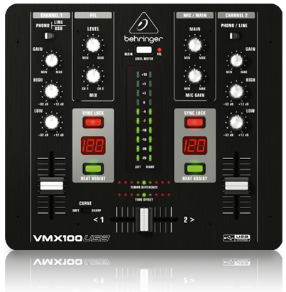 Ϻ-DJ̨ Behringer PRO MIXER VMX100USB 